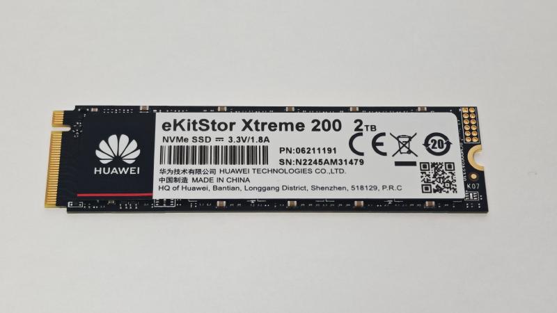 Featured image of post HUAWEIのSSD、eKitStor X200を入手したのでレビュー